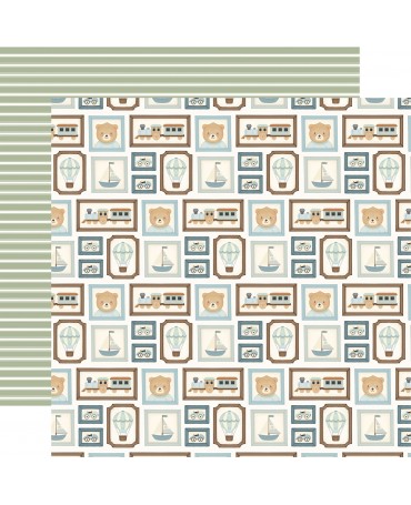 PAPEL SCRAP 30X30 Carta Bella Nursery Boy 1
