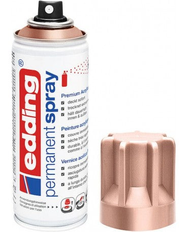 Pintura Spray Permanente Oro Rosa Mate 1