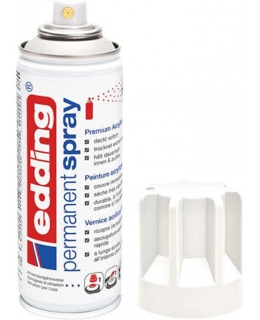 Pintura Spray Permanente Blanca Mate 1