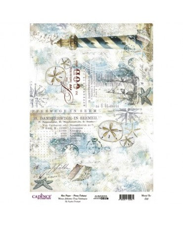 Papel arroz Cadence A3 Faro 835 1