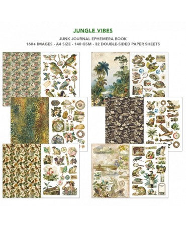 Ephemera Book A4 Jungle Vibes 2