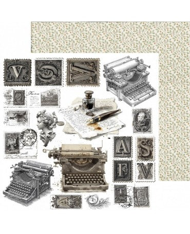 RECORTABLES CIAO BELLA 15x15cm Typographic 2