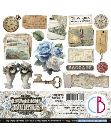 RECORTABLES CIAO BELLA 15x15cm Eastern Journey 1