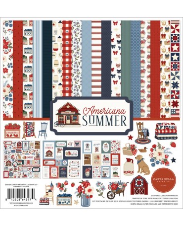 COLECCIÓN 30x30 CARTA BELLA Americana Summer 1