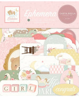 Die Cuts Ephemera Carta Bella Little Lullabies Baby Girl 1