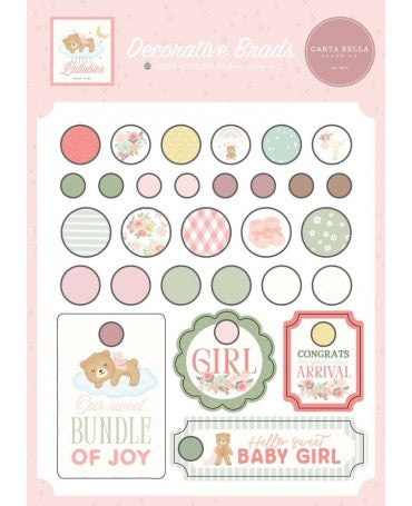 Brads CARTA BELLA Little Lullabies Baby Girl 1