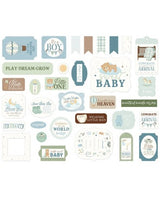 Die Cuts Ephemera Carta Bella Little Lullabies Baby Boy 2
