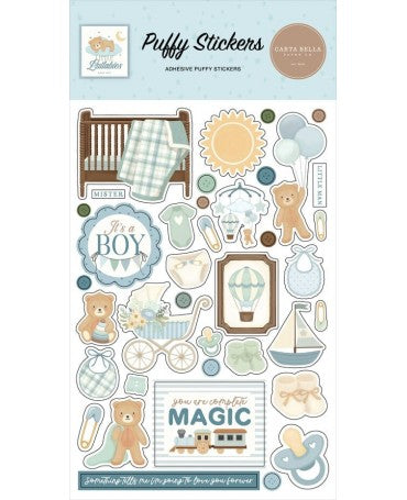 Stickers PUFFY CIAO BELLA Little Lullabies Baby Boy 1