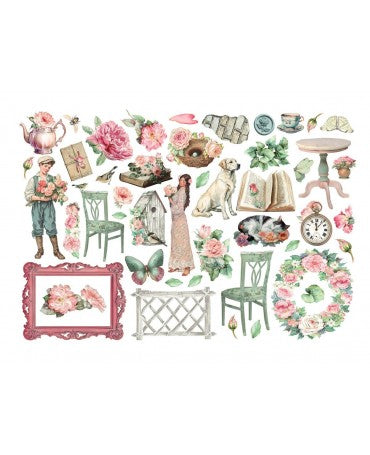Ephemera Stamperia House of Roses 2