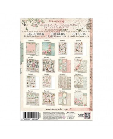 JUNK JOURNAL STAMPERIA House of Roses 2