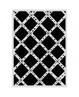 STENCIL Stamperia A3 Art Stories Grid Pattern by Antonis Tzanidakis 2