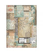 Papel arroz Stamperia 50x70 Art Stories Mixed Pattern 1