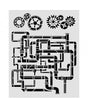 STENCIL Stamperia 20x25cm Tubes 1