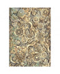 Papel arroz Stamperia A4 Gardens of Time Gears Pattern 1