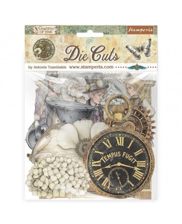 DIE CUTS STAMPERIA Gardens of Time 1