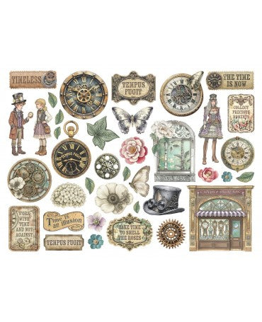 DIE CUTS STAMPERIA Gardens of Time 2