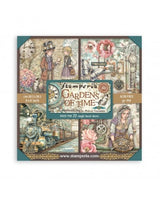 COLECCIÓN 20X20 STAMPERIA MAXI PAD 22 hojas Gardens of Time 1