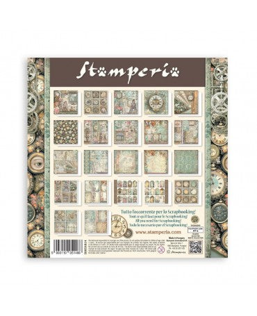 COLECCIÓN 20X20 STAMPERIA MAXI PAD 22 hojas Gardens of Time 2