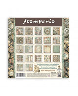 COLECCIÓN 20X20 STAMPERIA MAXI PAD 22 hojas Gardens of Time 2