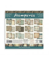 COLECCIÓN 20X20 STAMPERIA Background Gardens of Time 2