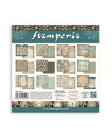 COLECCIÓN 30x30 STAMPERIA Background Gardens of Time 2