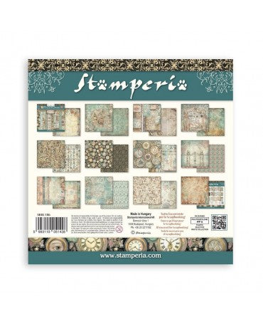 COLECCIÓN 30x30 STAMPERIA Background Gardens of Time 2