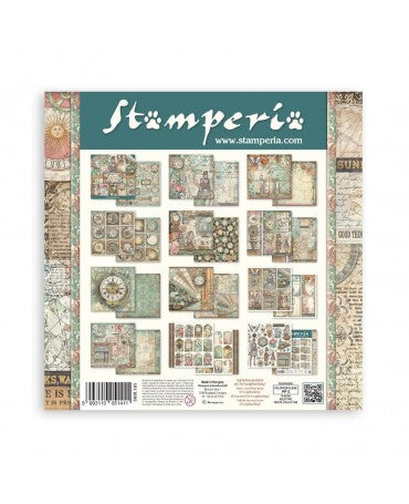 COLECCIÓN 30x30 STAMPERIA Gardens of Time 2