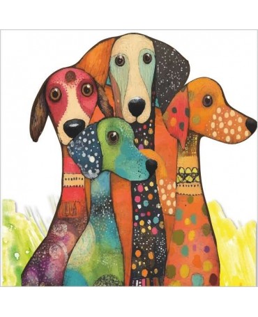 Transfer TEXTIL Perros colorines 1