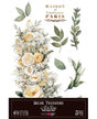 Transfer Rub On PFY 20x30 - 3 hojas Daisies 1