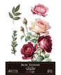 Transfer Rub On PFY 20x30 - 3 hojas Rosas 1