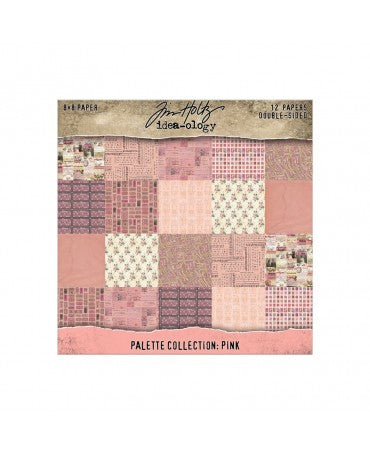 Colección 20x20 Tim Holtz Pink 1