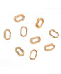 EYELETS OVAL 50 ud Dorados 1