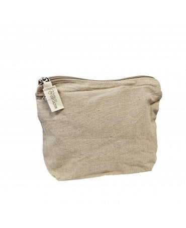 Neceser cremallera algodón reciclado 22x17x6cm 1