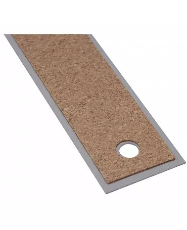 Regla de acero con corcho antideslizante 31cm/12 pulgadas 1