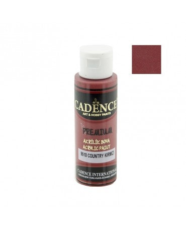 Pintura acrílica COUNTRY RED Cadence 70ml 1