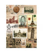 Papel arroz Cadence A3 POSTALES VINTAGE 1