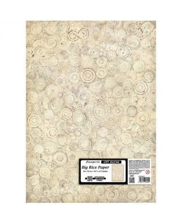 Papel arroz Stamperia 50x70 Art Stories All Around anillos 1