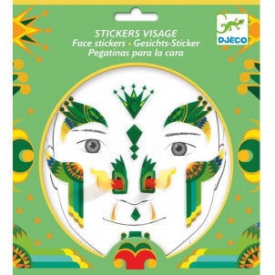 Pegatinas para cara dragon djeco 1