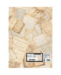 Papel arroz Stamperia 50x70 Art Stories All Around Letters 1