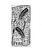 STENCIL Stamperia 12x25cm All Around Letter and Feathers 1