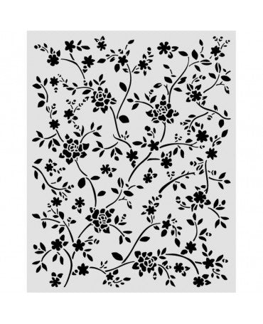 STENCIL Stamperia 20x25cm All Around Ramage 2