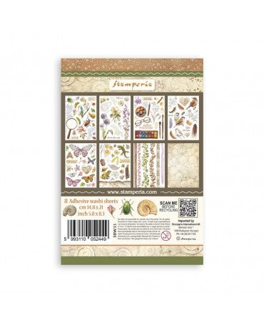 Washi Tape STAMPERIA 8 HOJAS A5 All Around 2