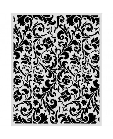 STENCIL Stamperia 20x25cm Wonderland Tapestry 1
