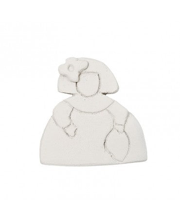 Resina Menina 7x7cm 1