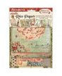 Papel arroz Stamperia A6 (8UD) Oriental Garden 1