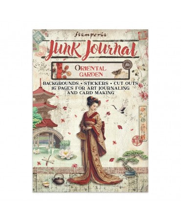 JUNK JOURNAL STAMPERIA Oriental Garden 1