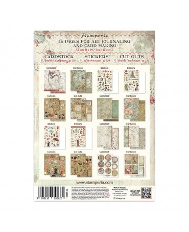 JUNK JOURNAL STAMPERIA Oriental Garden 2
