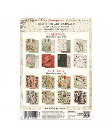 JUNK JOURNAL STAMPERIA A5 Oriental Garden 2