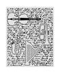 STENCIL Stamperia 20x25cm Symphony Violin, Trumpet, Harp 1