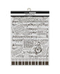 STENCIL Stamperia A3 Symphony music 1